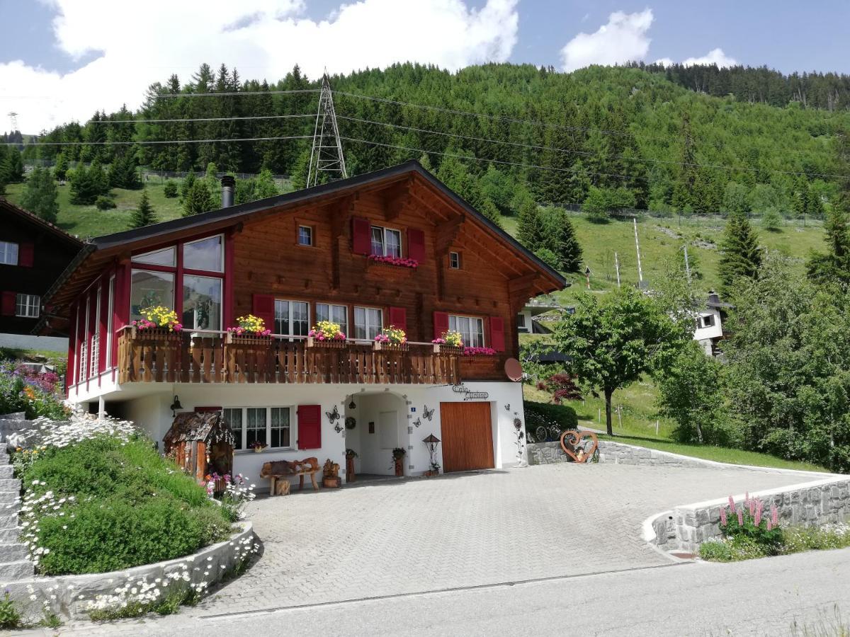 Ferienwohnung Casa Ursina Tujetsch Bagian luar foto